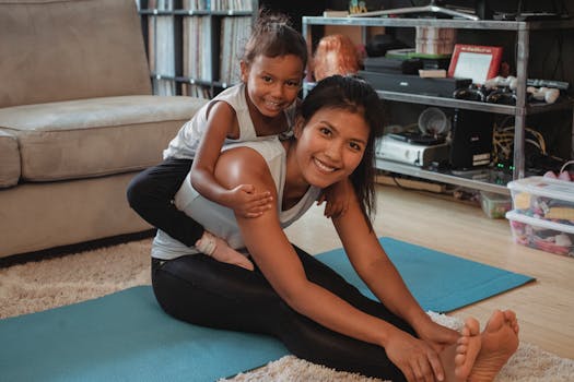 Parent helping child with potty training